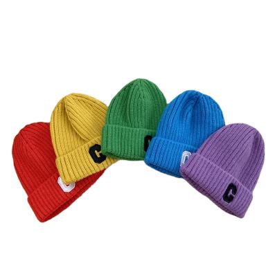 China Casual Outdoor Casual Customize Style Street Kids Character Knitted Winter Hats for sale