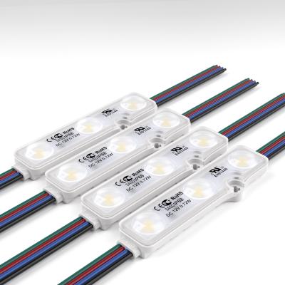 China Advertising High Brightness DC12V 0.72W SMD 3 Chips Ip 68 5730 Channel Letter Hot Sale Good Prices Ultrasonic LED Module , 12v led module for sale