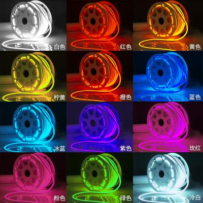 China High Brightness Advertising Slim Silicone Led Neon Strip DC12V DC24V Led Flex Neon Led With 3 Years Warranty for sale