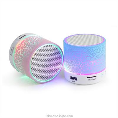 China Mini True Wireless Audio UHF Radio Waves Speaker LED Lamp Light for sale