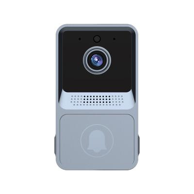 China Wireless Connection Mini With Full Hd Camera 480P Cloud Service With Door Chime Wireless Home Security Wire Video Free Smart Door Bell for sale