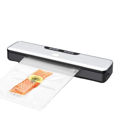 China Outdoor Food Vacuum Sealer Machine Built in Automatic Air Sealing System for Food Preservation Storage with Dry and Moist Modes for sale