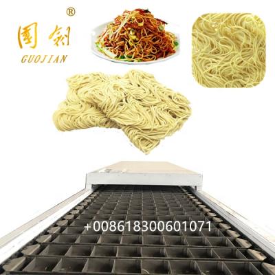 China INSTANT NOODLE MAKING MACHINE Automatic Hot Air Drying Machine Chinese Noodle Chow Mein Japanese Korea Noodle Dryer for sale