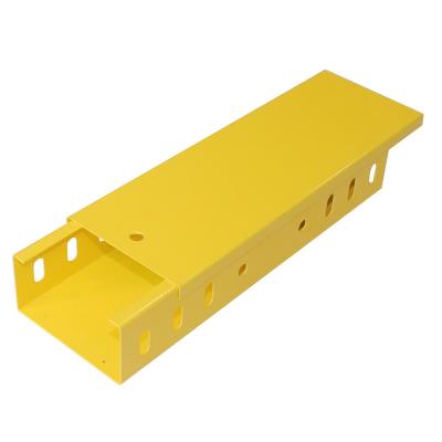 中国 Steel Cable Tray With Varying Lengths And Side Rail Heights For Electrical Wiring Needs 販売のため