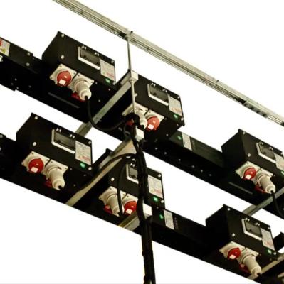 Cina Sistema di trascinamento di busbar in resina fusa rettangolare Materiale di rame / alluminio in vendita