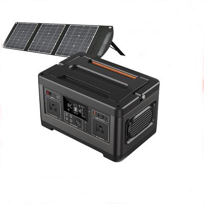 China 500 W Portable Lithium Battery Pack Außen Solar Photovoltaik-Kraftwerk zu verkaufen