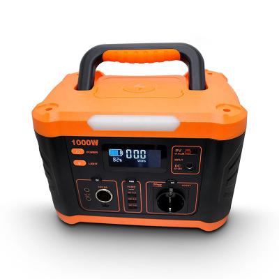 Chine 888Wh 22,2V 40Ah Portable batterie au lithium 1000 Watt avec panneau solaire à vendre