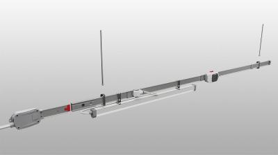 China 110V-240V Distribución de energía de la vía de autobuses, aluminio sistema de iluminación interior de la barra de autobuses en venta