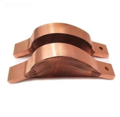 China 200A PVC Insulated Flexible Copper Busbar With Tin Coating for sale