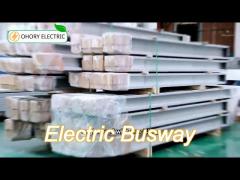 copper / aluminium electric busway bus duct for electric power transmission