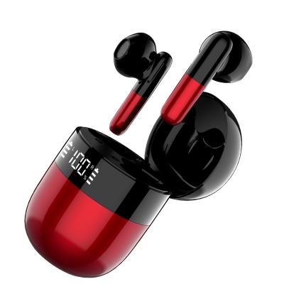 China Wholesale High Fidelity TWS Earbuds Wireless Noise Earphone Invisible Cheat Earphone J28 Guangzhou With LED Display for sale