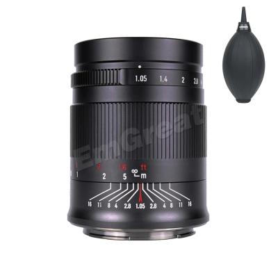 China 7artisans 50mm Full Aperture F1.05 Large View Camera Lens Fixed Fit For EOSR Mount Z-mount E-mount 50mm F1.05 for sale