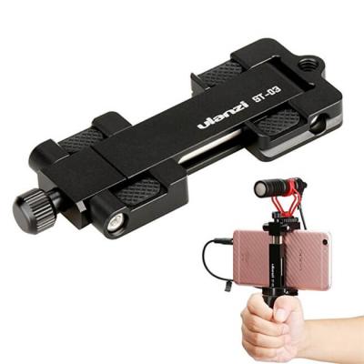 China Hot Ulanzi ST-03 Tripod Shoe Mount Multifunctional Mount Adapter Stand Tripod For Mobile Phone Holder 10.3*3.9*3cm for sale