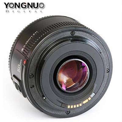 China YONGNUO YN50mm F1.8 Lens Large Aperture Auto Focus Lens Adapter for Canon Mount EOS EF DSLR YN50mm F1.8 Camera for Canon for sale