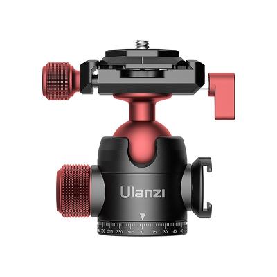 China Ulanzi U-70 Aka Double Panoramic Spherical Bracket Photography Mini Metal Pan-Tilt Hot Shoe Props 360 Rotation U-70 for sale