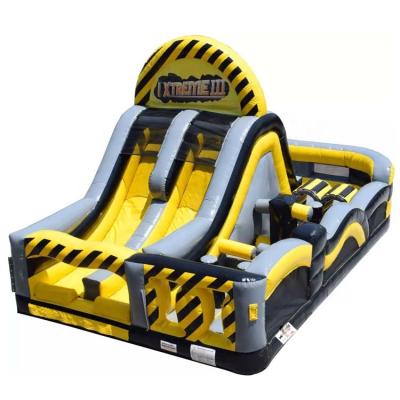 China Large Adrenaline Rush Obstacle Course Adult Outdoor Commercial Inflatable Boot Camp Inflatable Obstacle Entertainment Exhilarating Games For Rent for sale