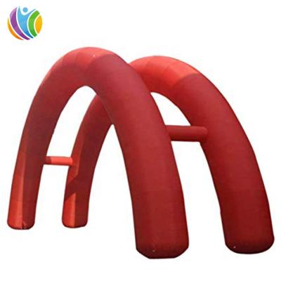 China Wholesale promotion double layer inflatable air arch, wedding decoration entrance inflatable arch, outdoor advertising inflatable arch price for sale