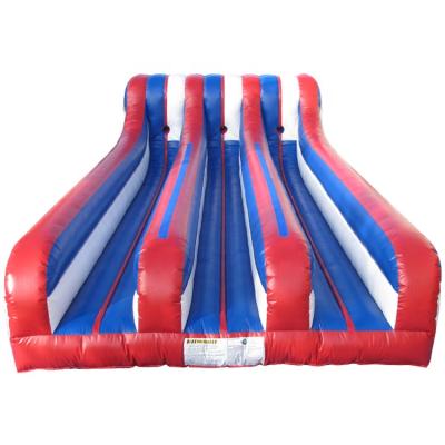 China Lanes Inflatable Bungee Amusement Outdoor/Indoor Mall//Triple Sports Game Amusement Park For Entertainment for sale