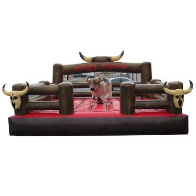 China exterior & Indoor Good Quality Inflatable Mechanical Bull Children n Playground Bull Mechanical Bull Riding Adults, Inflatable Mechanical Bull Mattress for sale