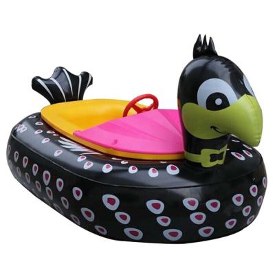 China Construction of plastic & PVC Factory Price Flamingo Kids Motorized Electric Bumper Boat, Inflatable Kids Bumper Boat Inflatable Kids Play Boat For Sale for sale