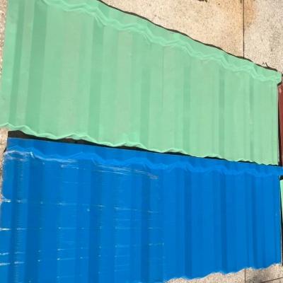 China Roofing Sheet Corrugated Steel with Price China Plain Roof Tiles Steel en venta