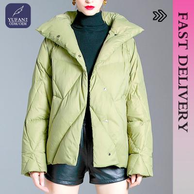 China YuFan High Quality Waterproof In Canda Goose Jacket Women Running Stripper Jacket For Lady Winter Maxmara Coat Women for sale