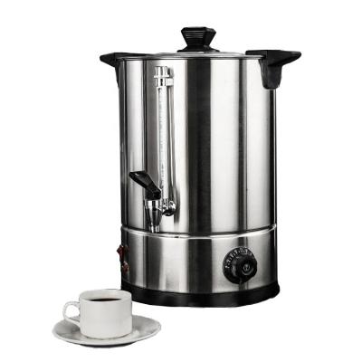 China Hotel Electric Stainless Steel 8L 10L 12L 15L 25L Insulation Hotel Milk Tea Bucket Drip Coffee Machine for sale