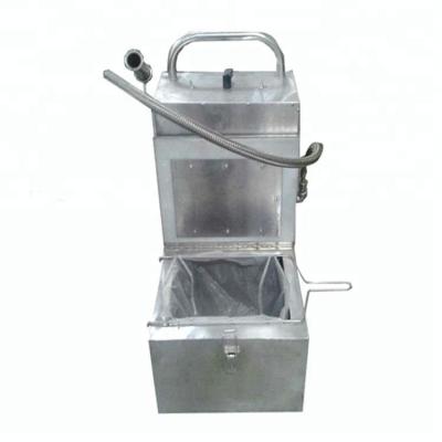 China Commercial Supplying Commercial Deep Fryer Frying Oil Filter Machine for sale