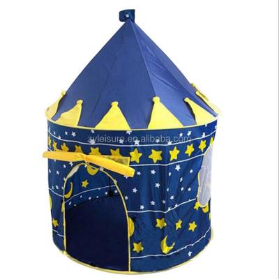 China Sports Toy Prince Princess Castle Kids Play Tent Indoor Outdoor Children Playhouse Foldable Playhouse Tent with Carry Bag for sale