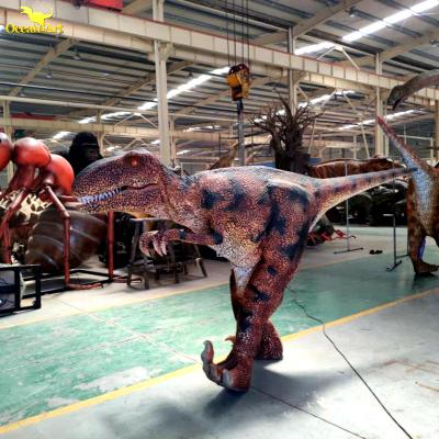 China Amusement park t-rex interactive dinosaur animatronic costume for sale