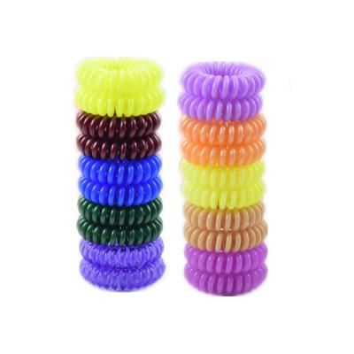 China Wholesale TPU Hot Selling Rope Telephone Wiring Hair Band Elastic for sale