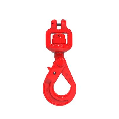 China Clevis Crane Safety Hook G80 Alloy Steel Angle Turned Safety Hook Safety Hook /clevis Swivel Hook / Clevis Crane for sale