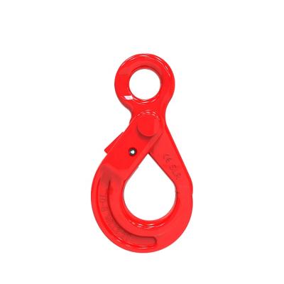 China Eye Selflock Hook G80 Alloy Steel Eye Selflock Hook /Eye Hook /Self Locking Hook Wholesale for sale