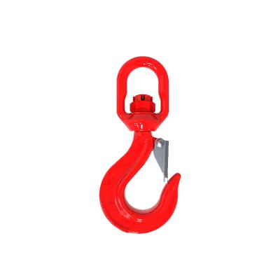 China Heavy Industry Shenli Rigging Hook For Lifting / Swivel Heavy Lifting Hook With Latch For Lifting for sale