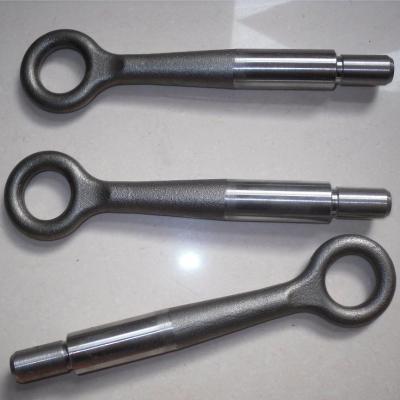 China Trailer Parts Paint Hot Forged Trailer Towing Eye Bolt , Eye Bolt Tow Hook for sale