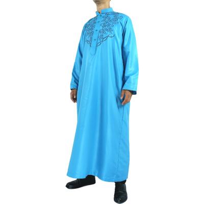 China Lightweight Fabric With Soft Nap Izzar Mens Thobe Abaya Mens Wholesale Jubba Manufacture Morocco Muslim Islamic Clothing For for sale