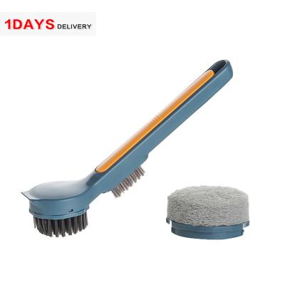 China Sustainable New Disingn Universal Nylon Household Hand Small Duct Self Kitchen Cleaning Brushes for sale