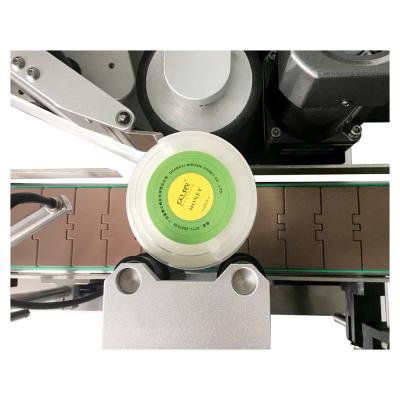 China automatic food labeling machine flat sticker flat labeling machine for sale