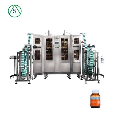 China Steam Neck Bottle Food OEM Health Care Products Lndustry Double Sides Shrink Sleeve Labeling Machine for sale