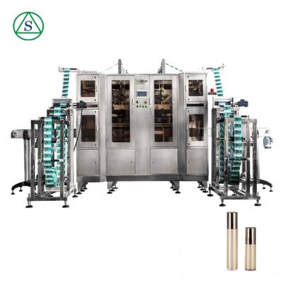 China High Quality Cosmetic Food Lndustry Double Sides Label Packaging Machine For Small Bottles for sale