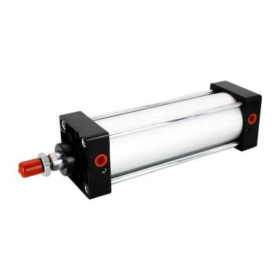 China Hotels Factory Hot Sale SC80 Single Acting Dual Air Rod Bore Size 80mm SC Pneumatic Standard Cylinders for sale