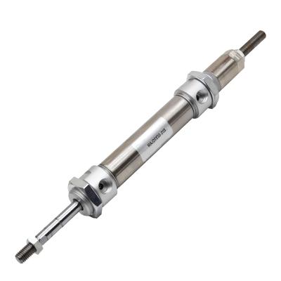 China MAJ20x100 Hotels Bore 20mm Stroke Mini Stainless Steel Pneumatic Air Adjustable Cylinder MAJ20x100-50-S for sale