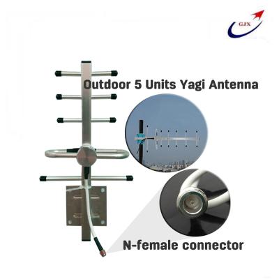 China Mobile Signal Reapter Outdoor 868Mhz 960Mhz 8dBi Silver Yagi Antenna for sale