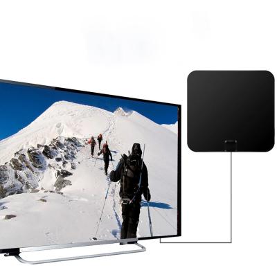 China Digital indoor HDTV antenna for digital TV indoor 50 miles range with Detachable Signal Amplifier Booster for sale