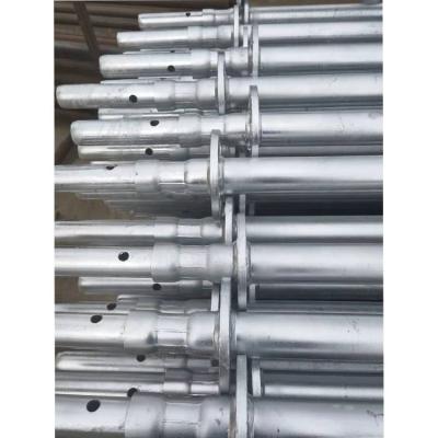 China Industrial Cheaps Galvanized Ringlock Posts Vertical Ledger and Standard Ringlock Vertical with Spigot for sale