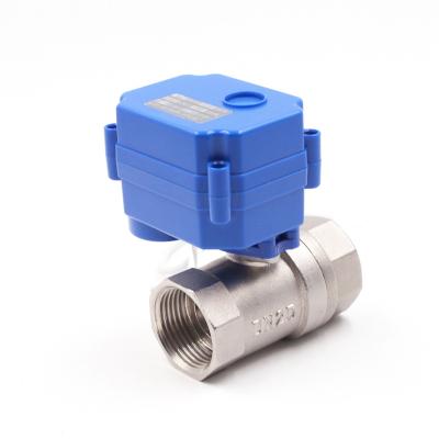 China CWX-15N General Actuator Motorize 3way Valve With DN8-DN25 Caliber Valve Body for sale