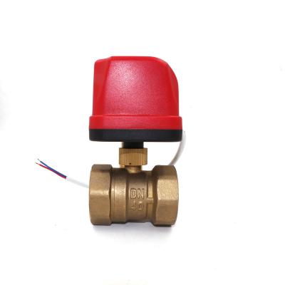 China cwx-50p DN40 General electric motorized control valve ball valve AC24V AC220V for sale