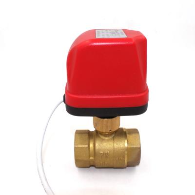 China General DN25 Long Service Life High Quality Durable Brass Electric Valve for sale