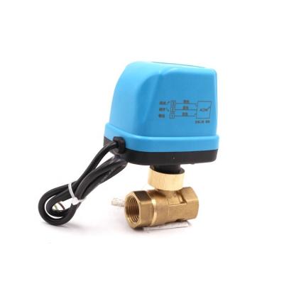 China Stainless Steel (304 Whosale 1/2 - 1 Inch Female Thread Brass Hydraulic Motorized Ball Valve, Electric Ball Valve for sale