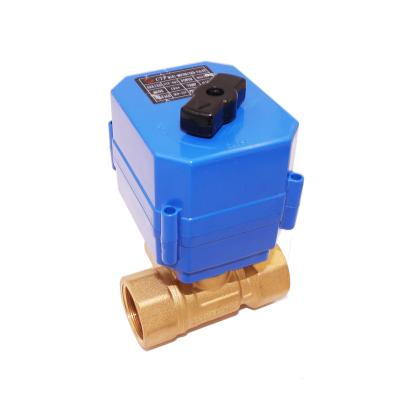 China General Auto Drain Shut Off ADC Motor Control Manual Operated Electric Ball Valve for sale